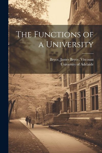 Produktbild: The Functions of a University