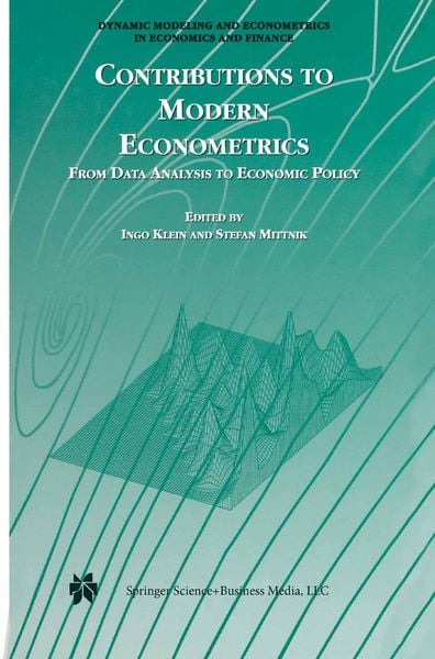 Produktbild: Contributions to Modern Econometrics