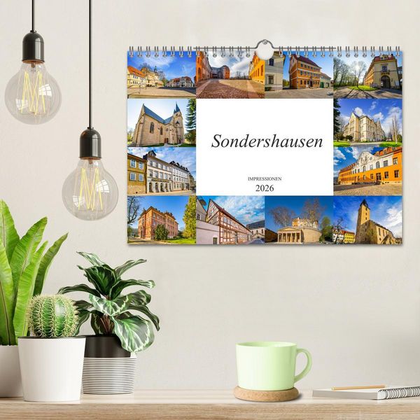 Produktbild: Sondershausen Impressionen (Wandkalender 2026 DIN A4 quer), CALVENDO Monatskalender