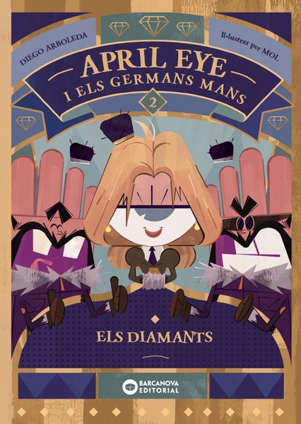 Produktbild: April Eye i els germans Mans. Els diamants