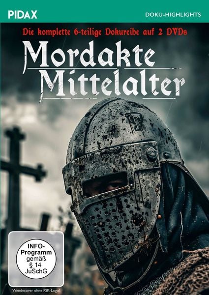 Produktbild: Mordakte Mittelalter / Die komplette 6-teilige Dokureihe &uuml;ber historische Mordf&auml;lle (Pidax Doku-Highlights) [2 DVDs]