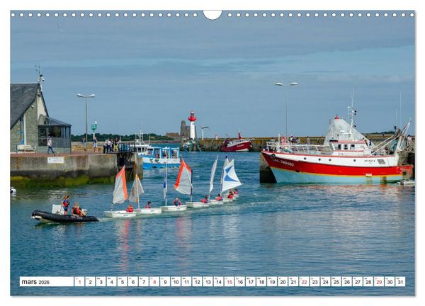 Produktbild: Normandie, la c&ocirc;te nord Cotentin (Calendrier mural 2026 DIN A3 vertical), CALVENDO calendrier mensuel