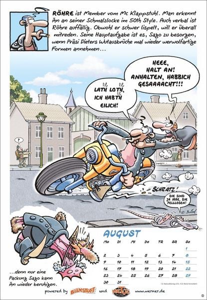 Produktbild: Werner Kalender 2027