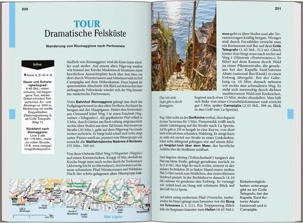 Produktbild: DUMONT Reise-Taschenbuch Reisef&uuml;hrer Ligurien, Italienische Riviera, Cinque Terre