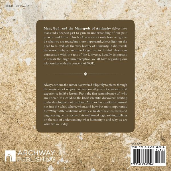 Produktbild: Man, God, and the Man-gods of Antiquity