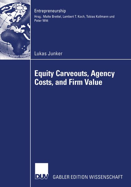 Produktbild: Equity Carveouts, Agency Costs, and Firm Value