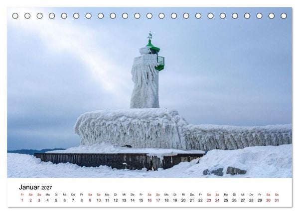 Produktbild: R&uuml;gen eine Insel der Tr&auml;ume (Tischkalender 2027 DIN A5 quer), CALVENDO Monatskalender