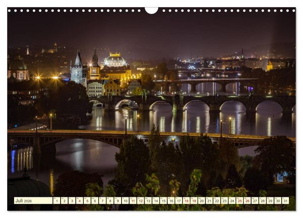 Produktbild: Die sch&ouml;ne Stadt Prag (Wandkalender 2026 DIN A3 quer), CALVENDO Monatskalender