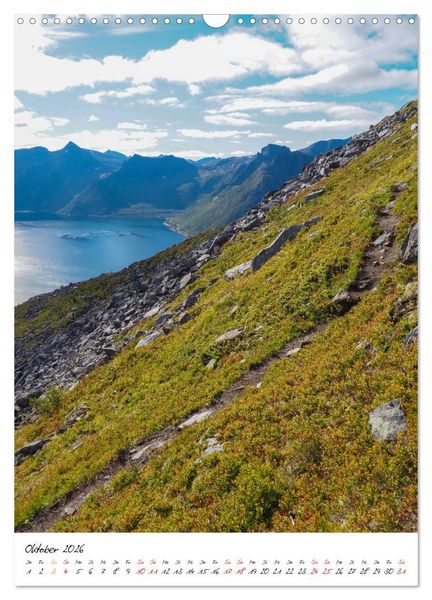 Produktbild: Norwegen - Das Land der Berge, Fjorde und Wasserf&auml;lle (Wandkalender 2026 DIN A3 hoch), CALVENDO Monatskalender