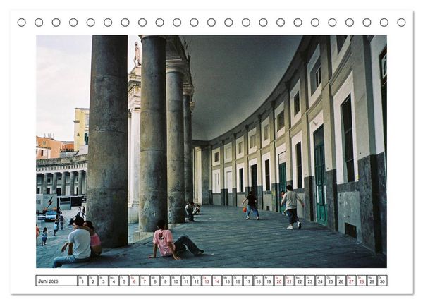 Produktbild: Neapel - Stadt der Gegens&auml;tze (Tischkalender 2026 DIN A5 quer), CALVENDO Monatskalender