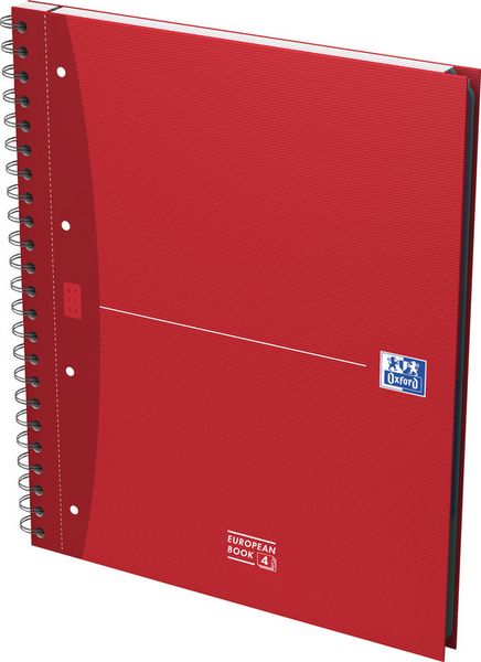 Produktbild: OXFORD Collegeblock Essentials European Book, A4+, 4 Loch 7 mm liniert 240 Seiten