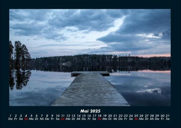 Produktbild: Tag am See 2025 Fotokalender DIN A4