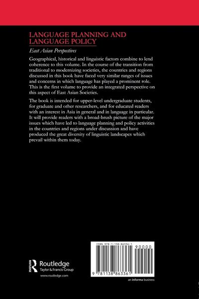 Produktbild: Language Planning and Language Policy