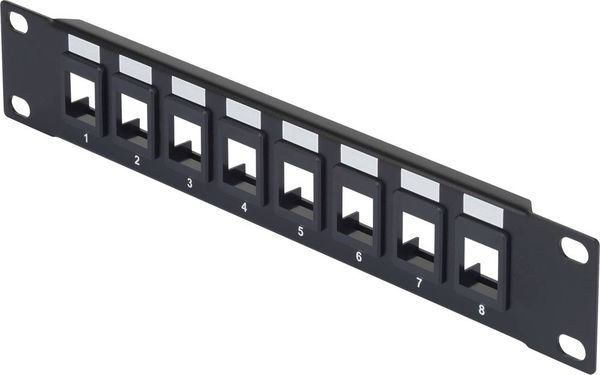 Renkforce RF-3521390 10 Zoll Netzwerkschrank-Frontblende Schwarz