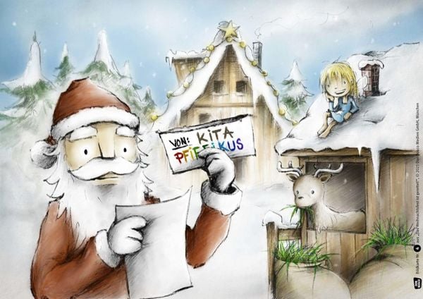 Produktbild: Das Weihnachtsfest ist gerettet! Kamishibai Bildkartenset