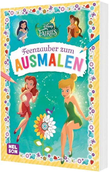 Produktbild: Disney Kreative Besch&auml;ftigung: Disney Fairies: Feenzauber zum Ausmalen