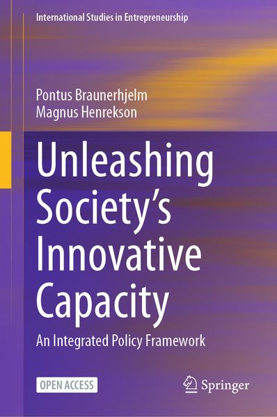 Produktbild: Unleashing Society&rsquo;s Innovative Capacity