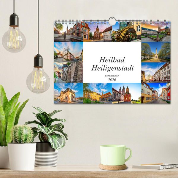 Produktbild: Heilbad Heiligenstadt Impressionen (Wandkalender 2026 DIN A4 quer), CALVENDO Monatskalender