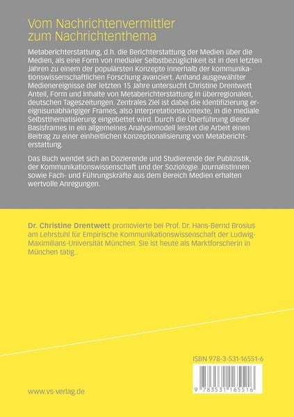 Produktbild: Vom Nachrichtenvermittler zum Nachrichtenthema