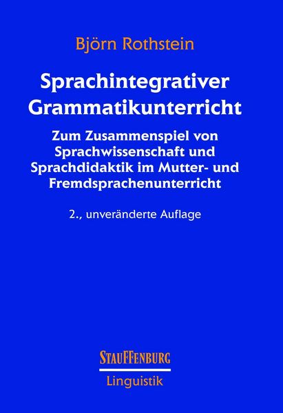 Produktbild: Sprachintegrativer Grammatikunterricht