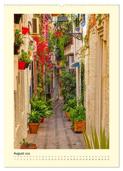 Produktbild: Marbella - Andalusien (Wandkalender 2026 DIN A2 hoch), CALVENDO Monatskalender