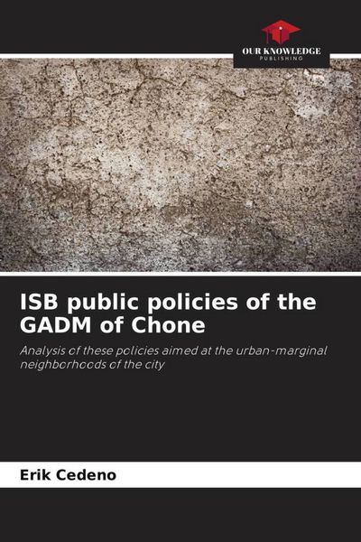 Produktbild: ISB public policies of the GADM of Chone