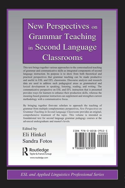 Produktbild: New Perspectives on Grammar Teaching in Second Language Classrooms