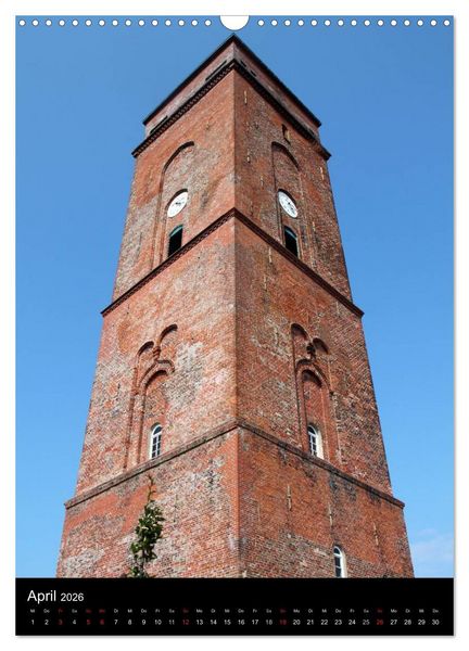 Produktbild: Borkum (Wandkalender 2026 DIN A3 hoch), CALVENDO Monatskalender