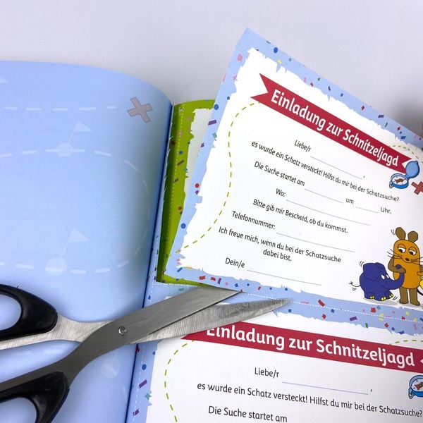 Die Maus – Die Schatzsuche/Schnitzeljagd für deinen Kindergeburtstag