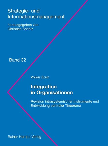 Produktbild: Integration in Organisationen