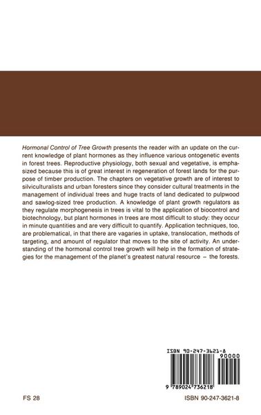 Produktbild: Hormonal Control of Tree Growth