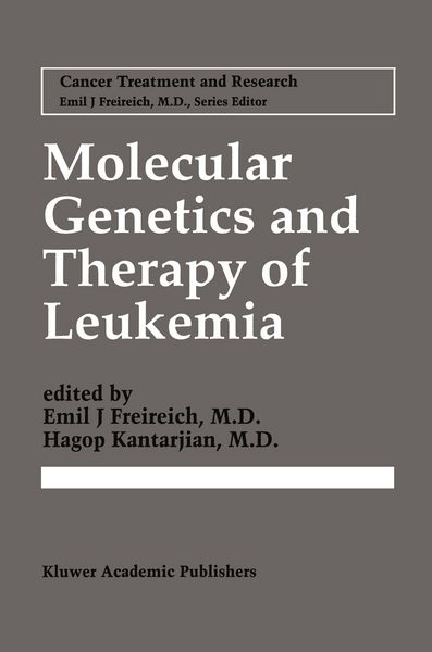 Produktbild: Molecular Genetics and Therapy of Leukemia
