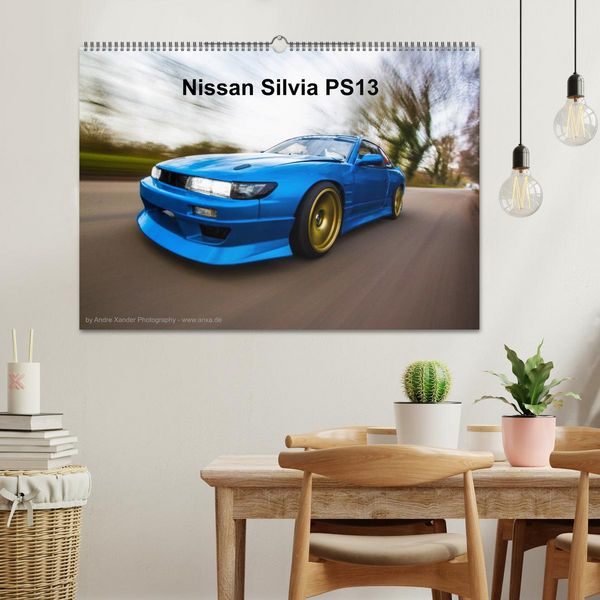 Produktbild: Nissan Silvia PS13 (Wandkalender 2026 DIN A2 quer), CALVENDO Monatskalender