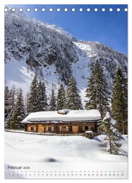 Produktbild: Willkommen in Bad Gastein (Tischkalender 2026 DIN A5 hoch), CALVENDO Monatskalender