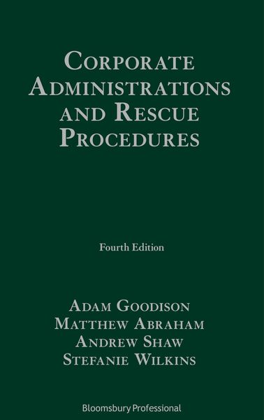 Produktbild: Corporate Administrations and Rescue Procedures
