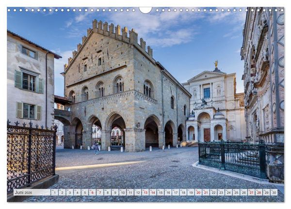 Produktbild: Bezauberndes Bergamo (Wandkalender 2026 DIN A3 quer), CALVENDO Monatskalender