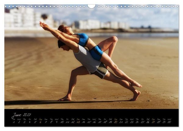 Produktbild: Yoga Couples - Harmony and Passion (Wall Calendar 2027 DIN A3 landscape), CALVENDO 12 Month Wall Calendar