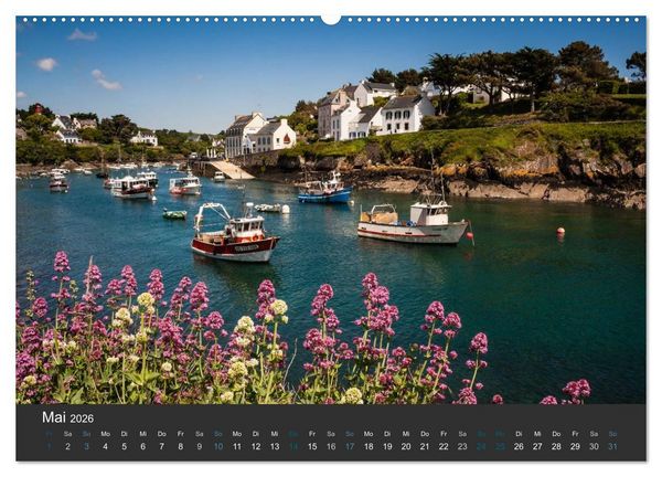 Produktbild: Bretagne - Land am Meer (Wandkalender 2026 DIN A2 quer), CALVENDO Monatskalender