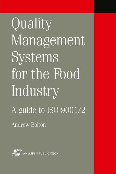 Produktbild: Quality Management Systems for the Food Industry