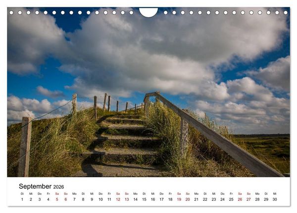 Produktbild: Langeoog &ndash; Ein Herbst auf der Insel des Lebens (Wandkalender 2026 DIN A4 quer), CALVENDO Monatskalender