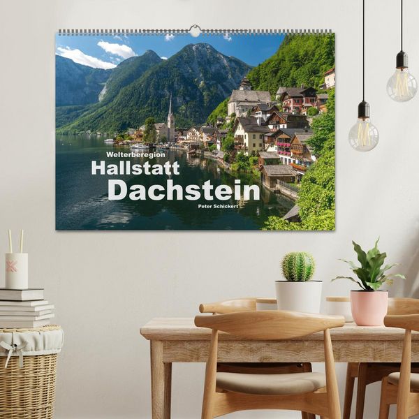 Produktbild: Welterberegion Hallstatt Dachstein (Wandkalender 2026 DIN A2 quer), CALVENDO Monatskalender