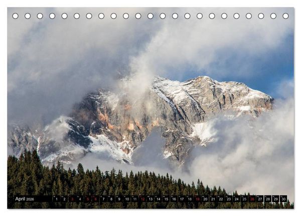 Produktbild: HOCHK&Ouml;NIG - Gipfel der Salzburger Alpen (Tischkalender 2026 DIN A5 quer), CALVENDO Monatskalender