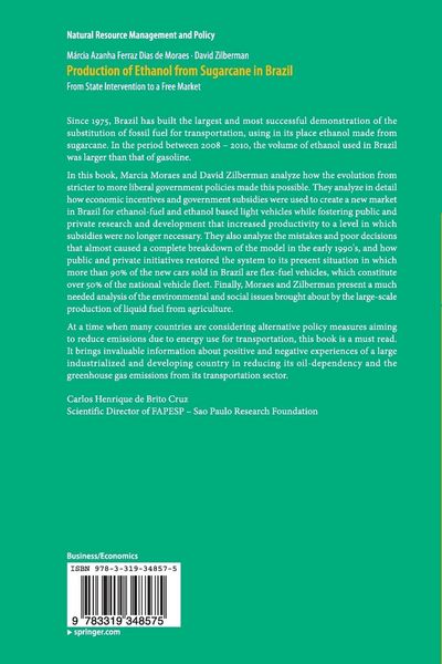 Produktbild: Production of Ethanol from Sugarcane in Brazil
