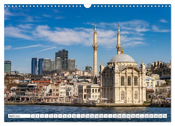 Produktbild: Istanbul - Faszination Moschee (Wandkalender 2026 DIN A3 quer), CALVENDO Monatskalender