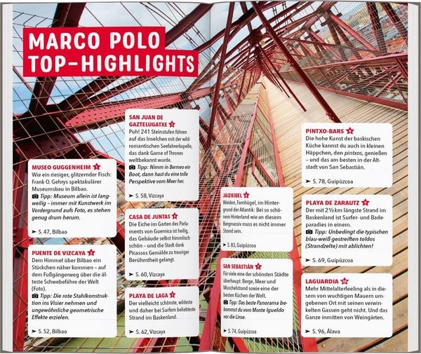 Produktbild: MARCO POLO Reisef&uuml;hrer Baskenland, Bilbao