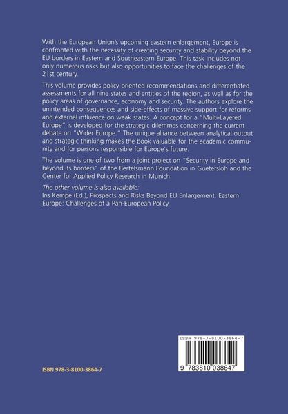 Produktbild: Prospects and Risks Beyond EU Enlargement