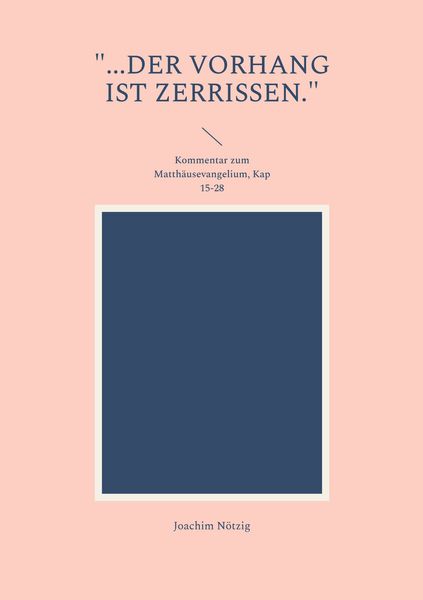 Produktbild: ...der Vorhang ist zerrissen.