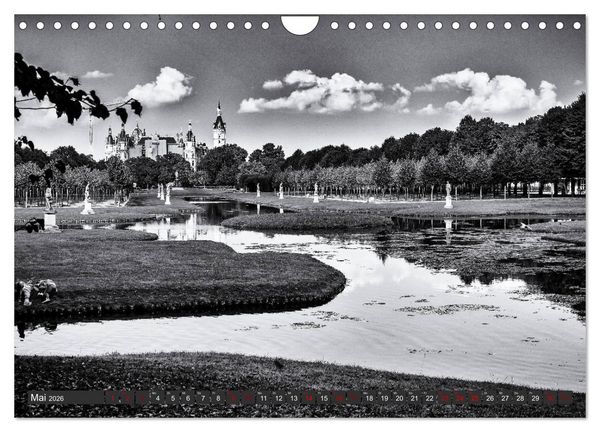 Produktbild: Ein Blick auf Schwerin (Wandkalender 2026 DIN A4 quer), CALVENDO Monatskalender