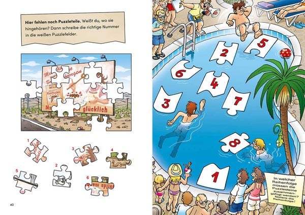 Produktbild: Die drei ??? Kids Ferienr&auml;tselbuch