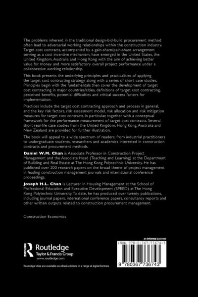 Produktbild: Target Cost Contracting Strategy in Construction